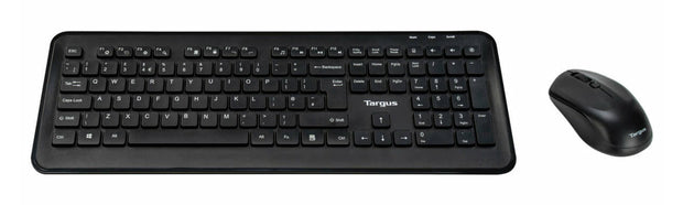Targus AKM610NO tangentbord Mus inkluderad Universal RF Trådlös QWERTY Nordic Svart
