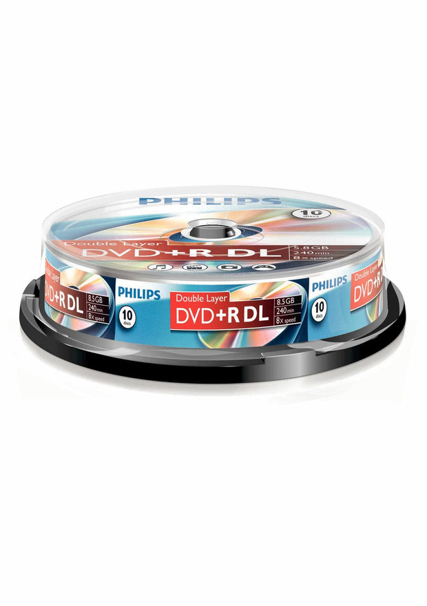 Philips DVD+R DR8S8B10F/00 tomma Dvd:Er
