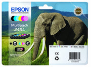 Epson Elephant Flerpack 6 färger 24XL Claria Photo HD-bläck