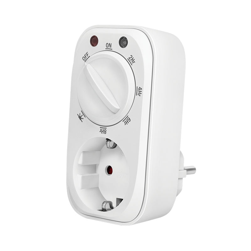 LogiLink ET0012 elektriska tidtagarur Vit Daglig timer