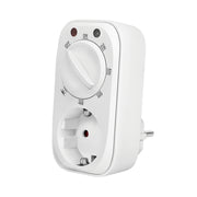 LogiLink ET0012 elektriska tidtagarur Vit Daglig timer