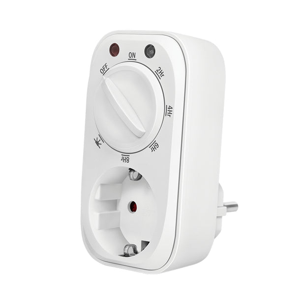 LogiLink ET0012 elektriska tidtagarur Vit Daglig timer
