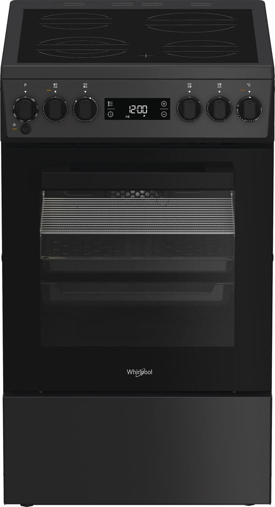 Whirlpool W5V8LCSA Fristående köksspis Elektrisk Keramisk Antracit