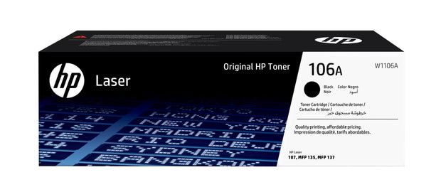 HP 106A svart original LaserJet-tonerkassett