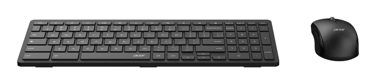 Acer LC.ACC11.001 tangentbord Mus inkluderad RF Trådlös tyska Svart