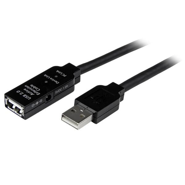 StarTech.com 10 m aktiv USB 2.0-förlängningskabel