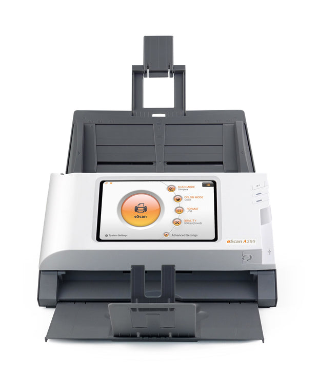 Plustek eScan A280 Essential ADF-skanner 600 x 600 DPI A4 Svart