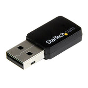 StarTech.com USB 2.0 AC600 trådlös-AC-nätverksadapter med mini dual-band - Wi-Fi 5