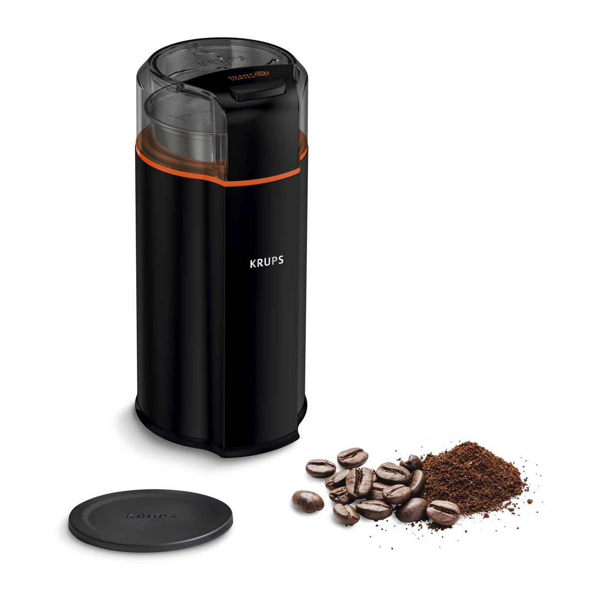 Krups Silent Vortex GX3328 175 W Svart