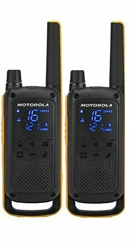 Motorola Talkabout T82 Extreme Twin Pack tvåvägsradio 16 kanaler Svart