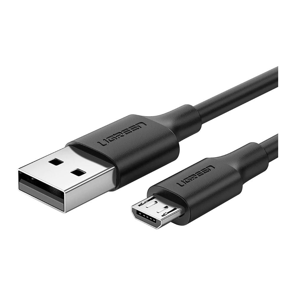 Ugreen 60137 USB-kablar USB 2.0 1,5 m USB A Micro-USB A 0,48 Gbit/s Svart