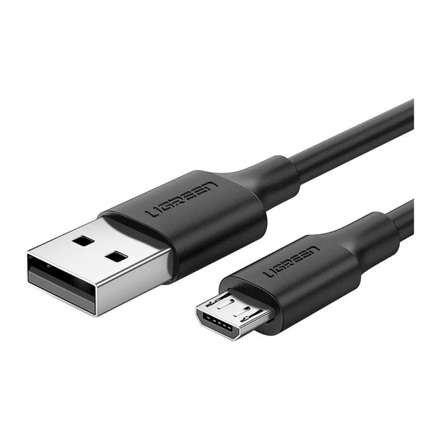 Ugreen 60137 USB-kablar USB 2.0 1,5 m USB A Micro-USB A 0,48 Gbit/s Svart