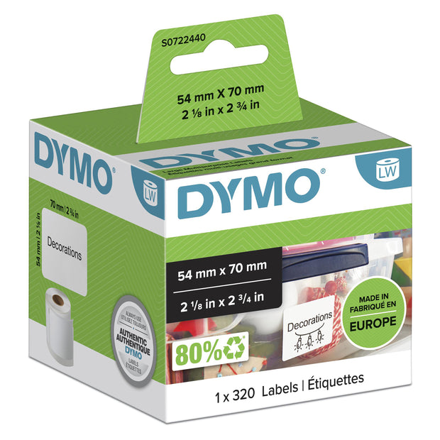 DYMO LabelWriter-originaletiketter för flera syften