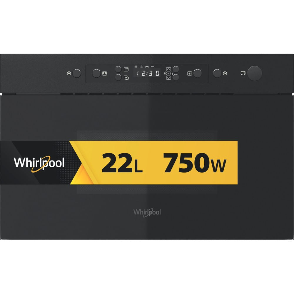 Whirlpool MBNA920B Svart Grillmikrovågsugn Inbyggd 22 l 750 W