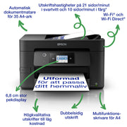 Epson WorkForce Pro WF-3820DWF - Bläckstråleskrivare - Duplex