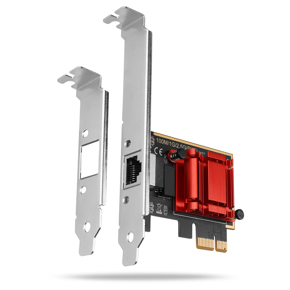 Axagon PCEE-G25 nätverkskort Intern Ethernet 2500 Mbit/s