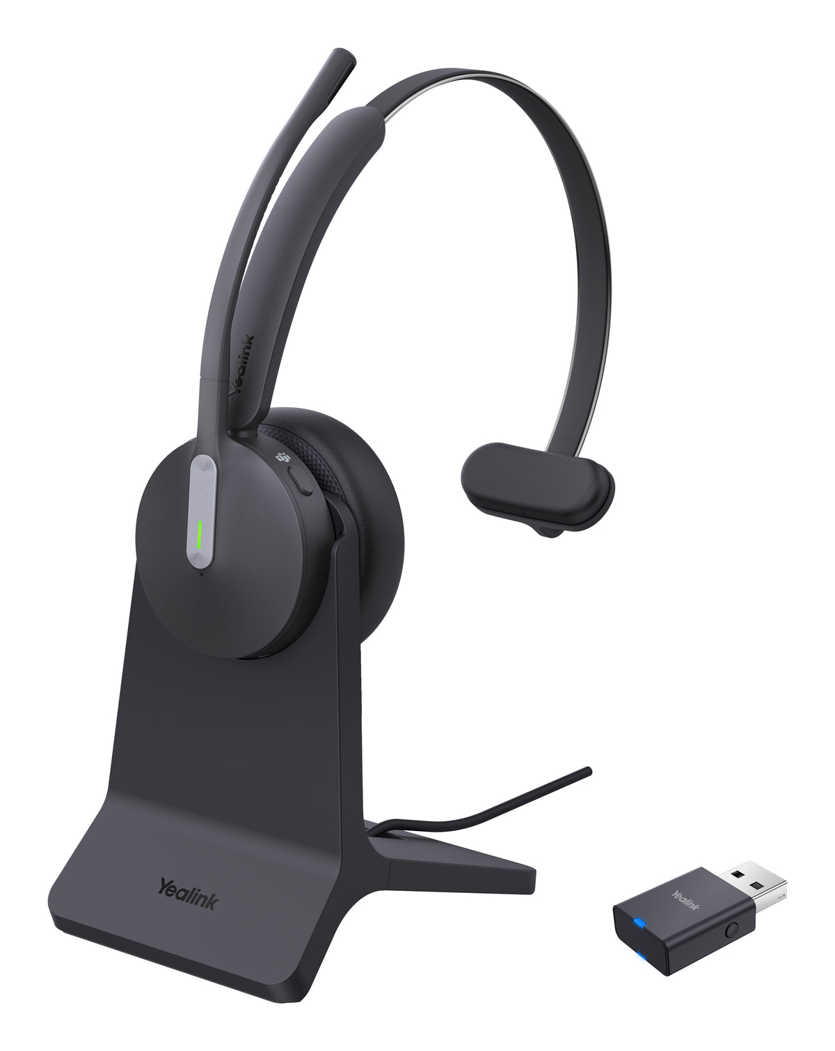 Yealink WH64 Hybird Mono med laddningsställ Teams Headset