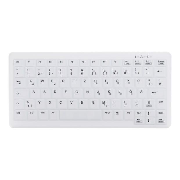 Contour Design Active Key AK-C4110 tangentbord Medical RF Trådlös QWERTZ tyska Vit