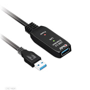 CLUB3D CAC-1404 USB-kablar USB 3.2 Gen 1 (3.1 Gen 1) 5 m USB A 5 Gbit/s Svart