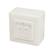 LogiLink NP0124 eluttag 2 x RJ-45 Metallisk