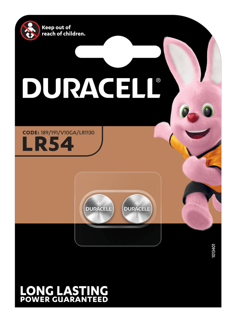 Duracell LR54 Engångsbatteri SR54 Alkalisk hushållsbatterier