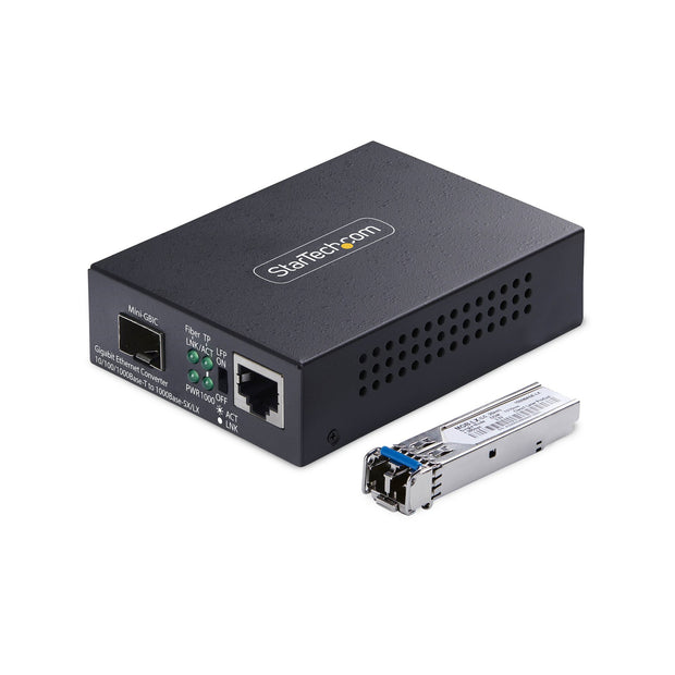 StarTech.com MCM1110SMLC20 mediakonverterare för nätverk 2000 Mbit/s 1310 nm