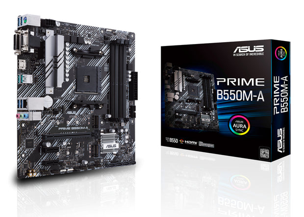 ASUS PRIME B550M-A AMD B550 Uttag AM4 micro ATX