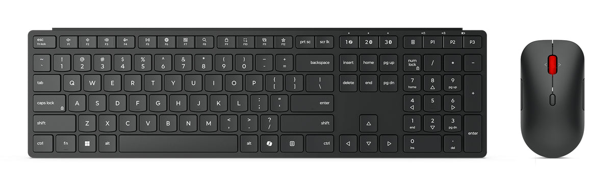 Lenovo 4X31S04814 tangentbord Mus inkluderad Kontor Trådlös RF +