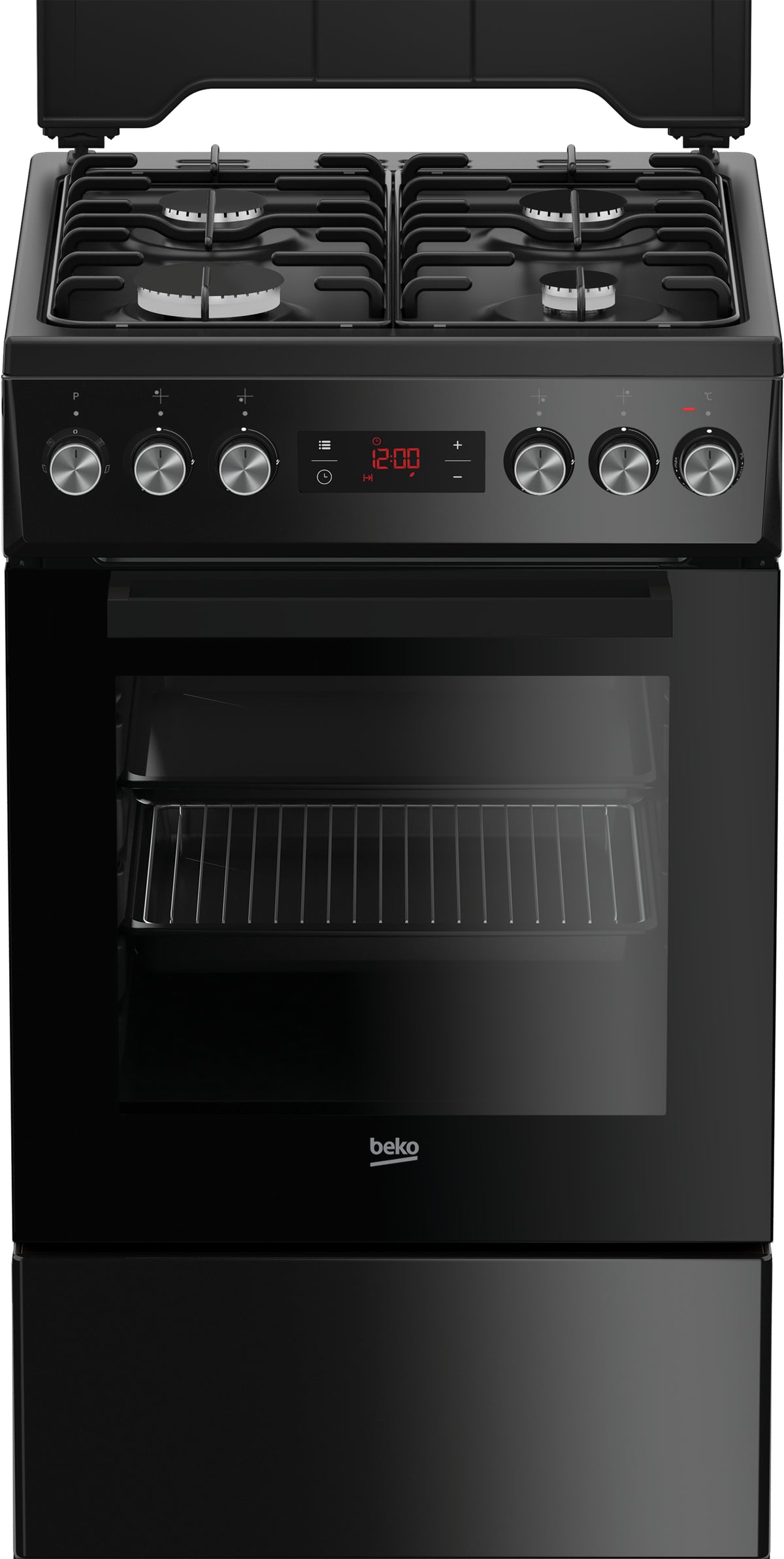 Beko FSE52321DBD spis Fristående köksspis Elektrisk Gas Svart