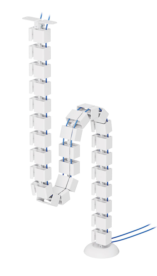 Neomounts ADS06-130WH kabelsamlare Bord Kabelguide Vit