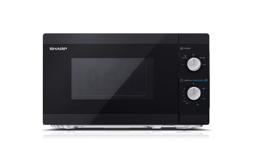 Sharp YC-MS01E-B mikrovågsugn Svart Enbart mikrovågsugn Bänkdiskmaskin 20 l 800 W