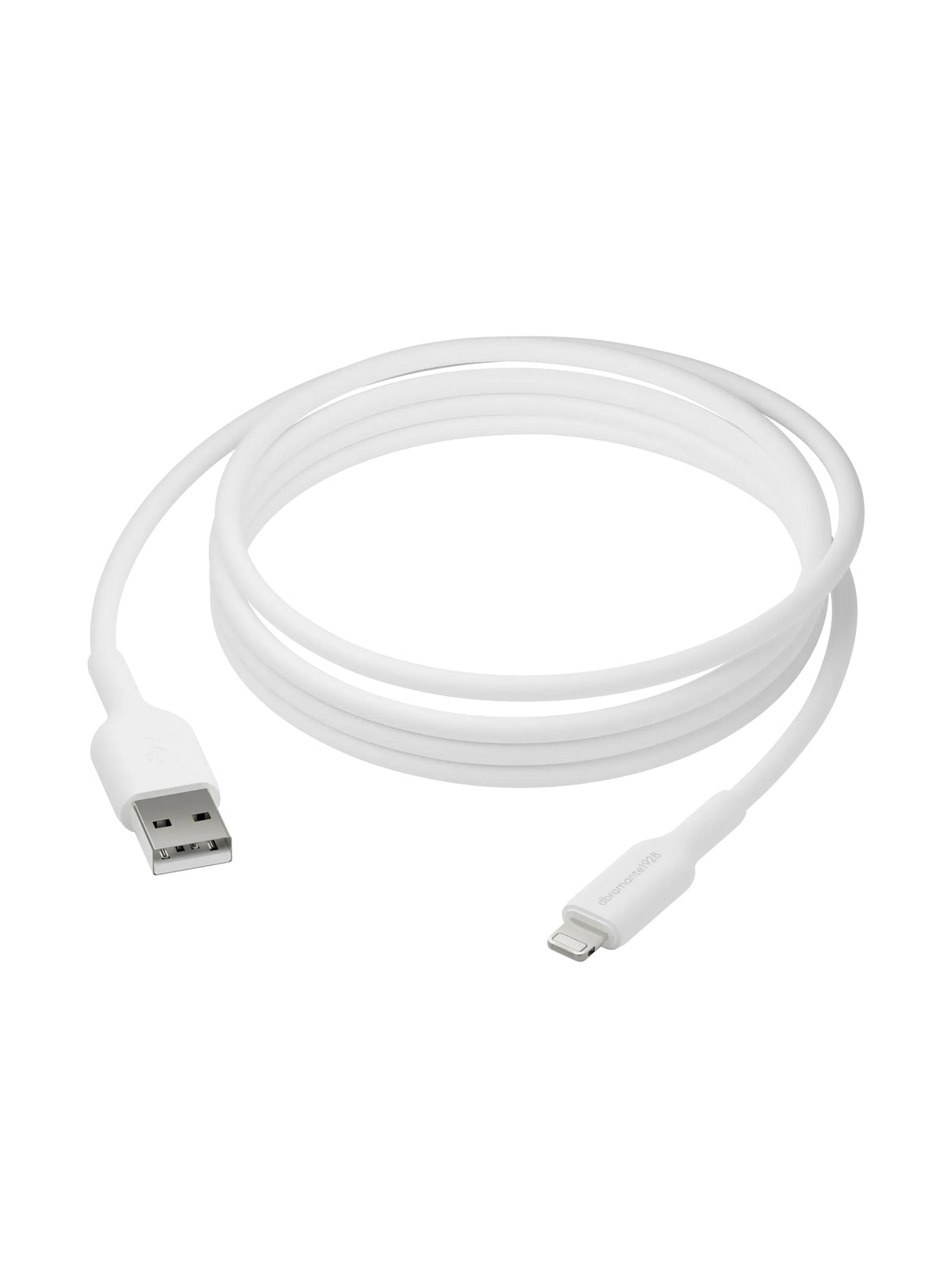 dbramante1928 CB10ALWH7155 USB-kablar USB 2.0 2 m USB A 0,48 Gbit/s 12 W Vit