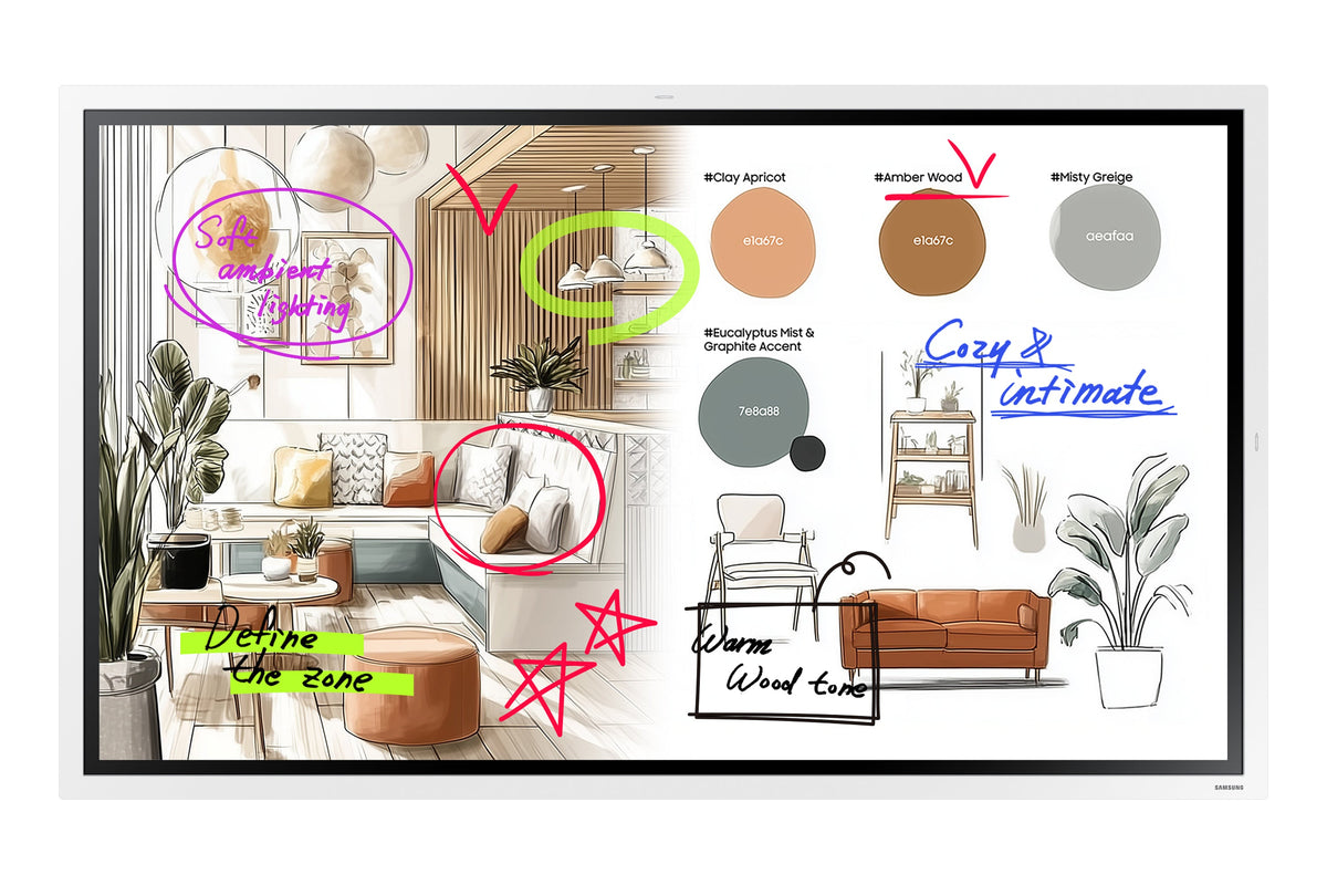 Samsung WM55FX interaktiv whiteboard