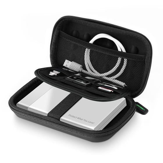 Ugreen 40707 Fodral för lagringsenheter EVA (Ethylene Vinyl Acetate) Svart