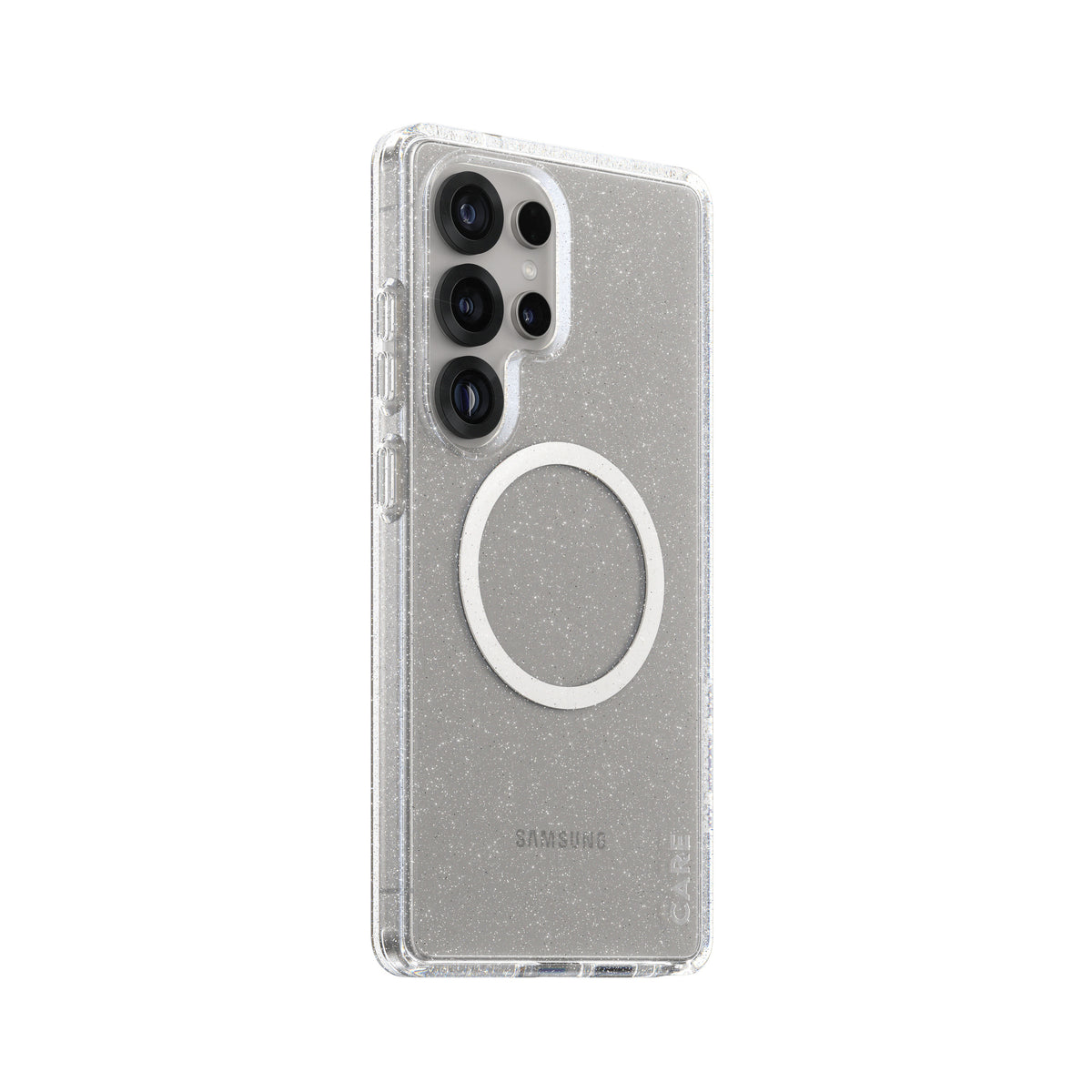 PanzerGlass CARE by Star Lit Case w. White Qi Compatible Samsung Galaxy S25 Ultra