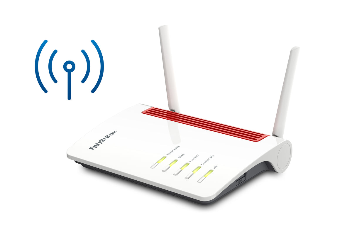 Box FRITZ! 6850 LTE trådlös router Gigabit Ethernet Dual-band (2,4 GHz / 5 GHz) 4G