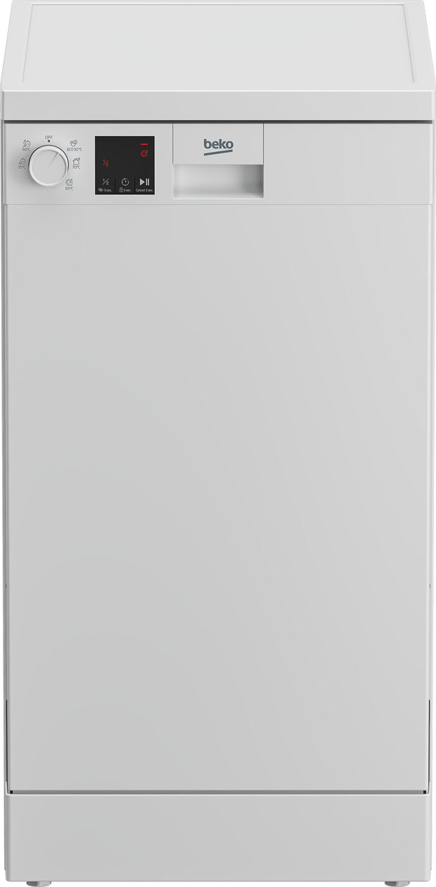 Beko DVS05024W Fristående 10 kuvert diskmaskin