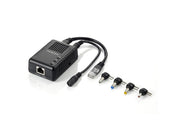 LevelOne POS-1002 nätverksdelare Strömförsörjning via Ethernet (PoE) stöd Svart