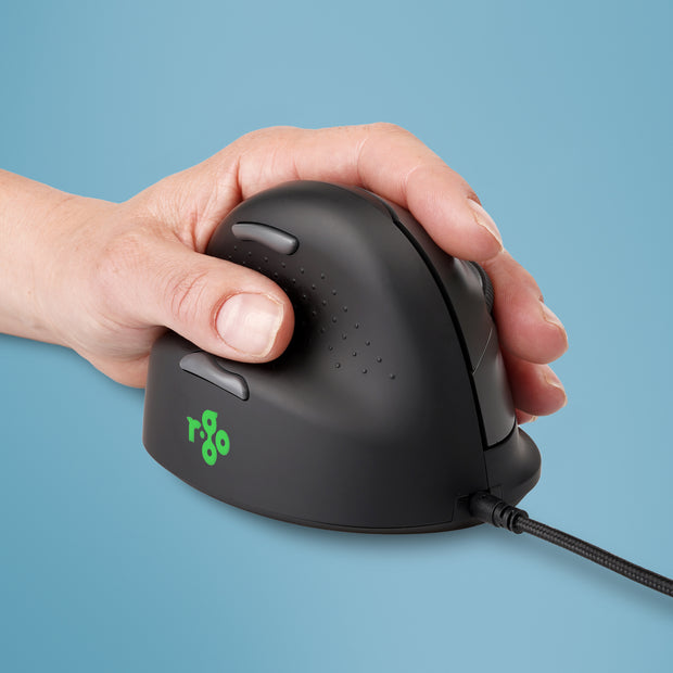 R-Go Tools Ergonomische muis R-Go HE Break met pauzesoftware
