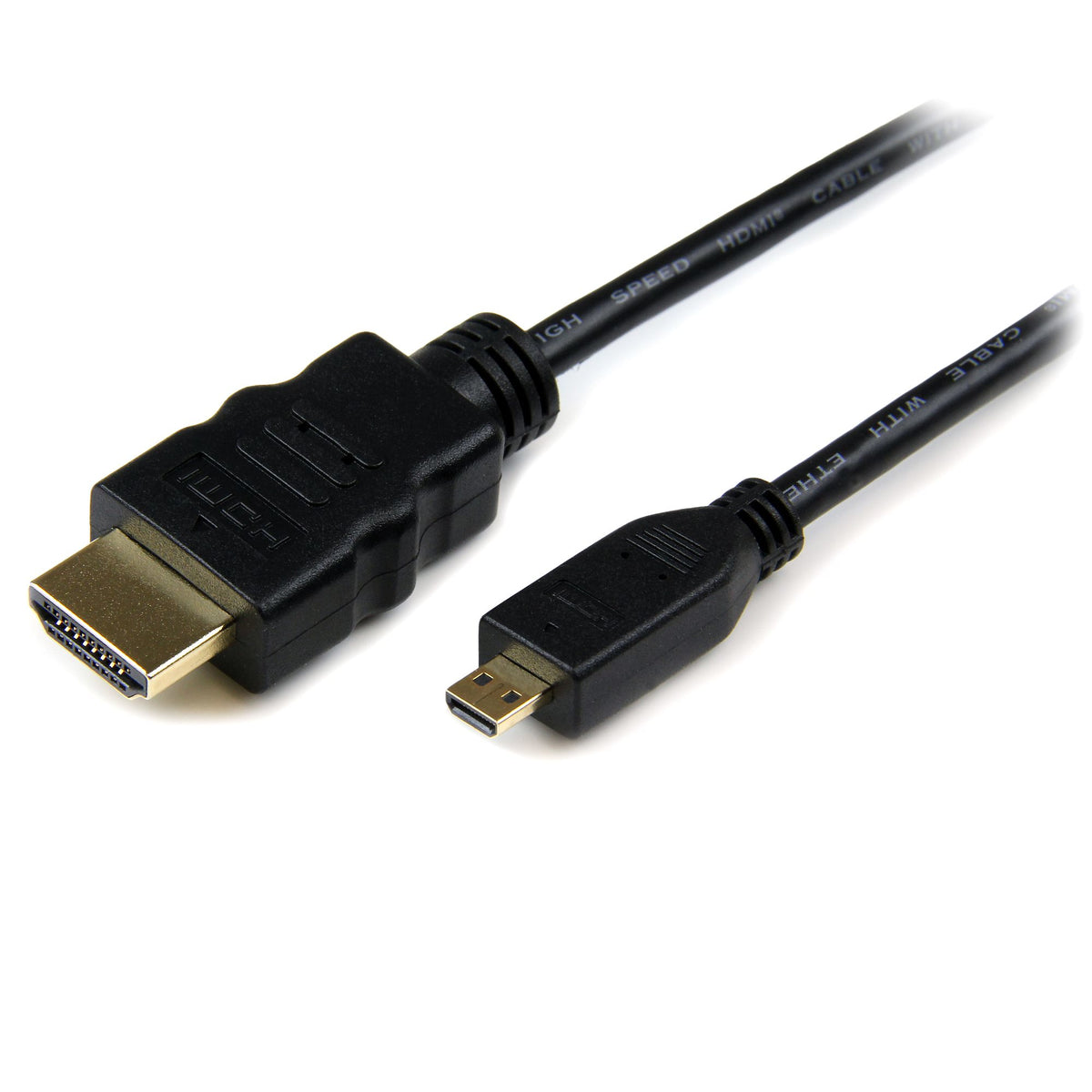 StarTech.com HDADMM1M HDMI-kabel 1 m HDMI Typ A (standard) HDMI Typ D (micro) Svart
