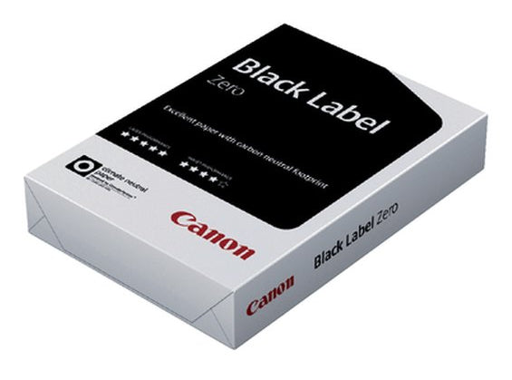 Canon Black Label Zero FSC datapapper A4 (210x297 mm) 500 ark Vit