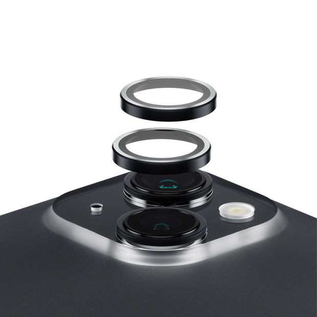 PanzerGlass Hoops Camera Lens Protector Black iPhone 15