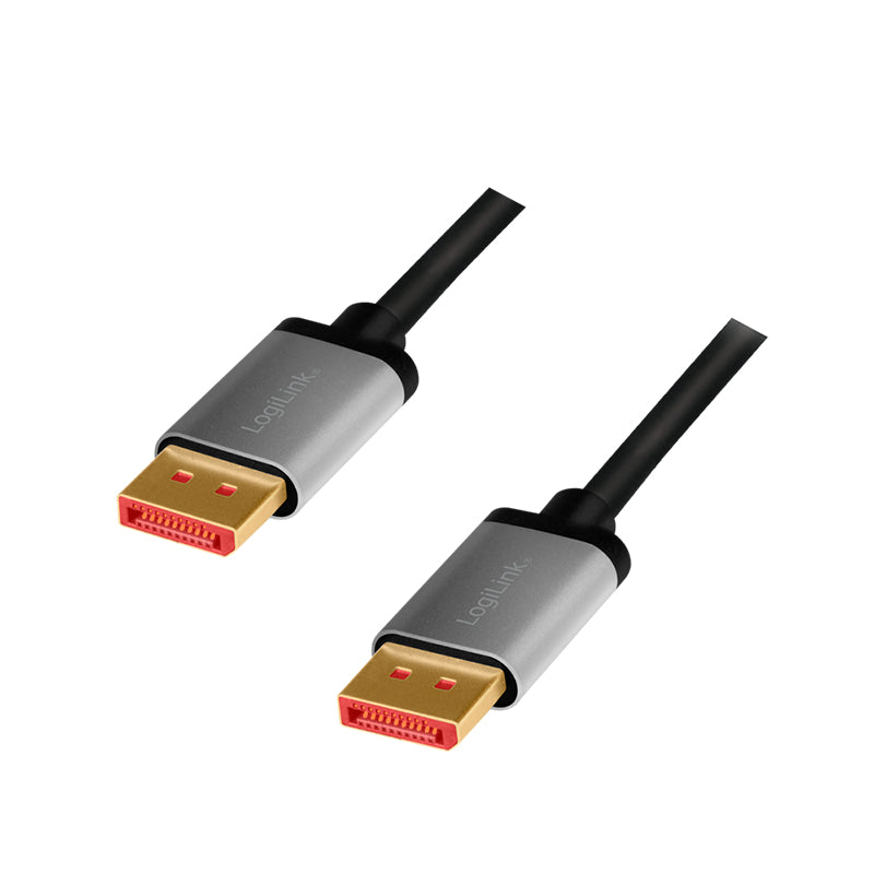 LogiLink CDA0104 DisplayPort-kabel 1 m Svart