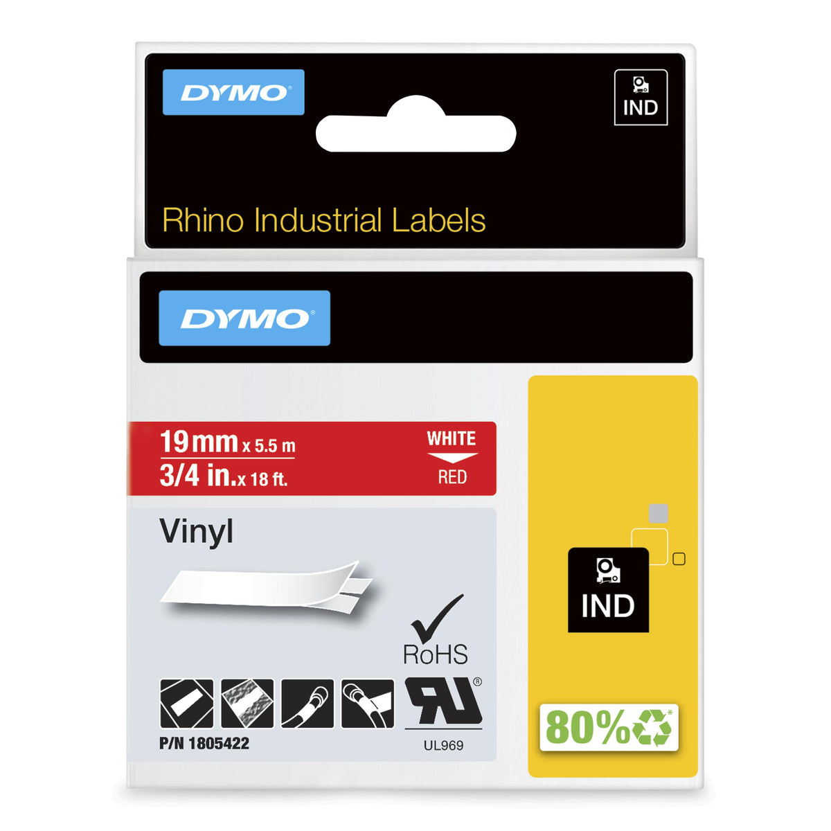 DYMO Industriella Rhino-vinyletiketter