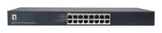 LevelOne GEU-1632 Ohanterad Gigabit Ethernet (10/100/1000) 1U Grå