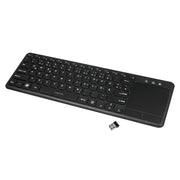 LogiLink ID0188 tangentbord Hem RF Trådlös QWERTZ Svart