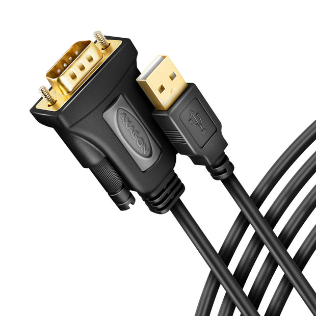 Axagon ADS-1PQN USB-A 2.0 seriella Kablar