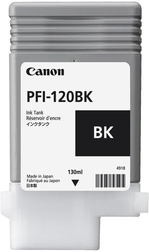 Canon PFI-120BK bläckpatroner Original Svart