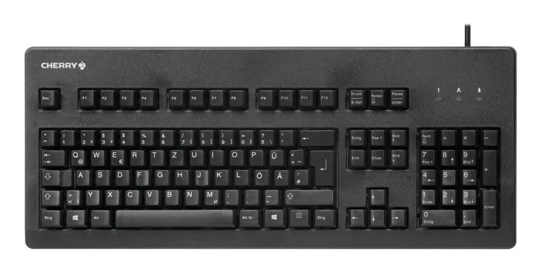 CHERRY G80-3000 tangentbord Universal USB QWERTZ tyska Svart