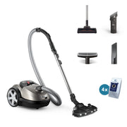 Philips 8000 series XD8152/12 dammsugare 4 l Cylinderdammsugare Torr 900 W Dammpåse